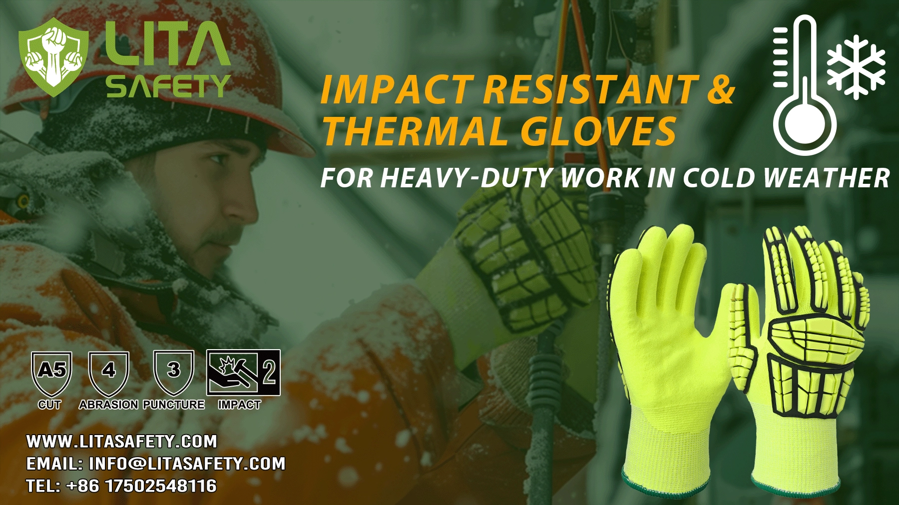 Anti Impact Cut Resistant Gloves