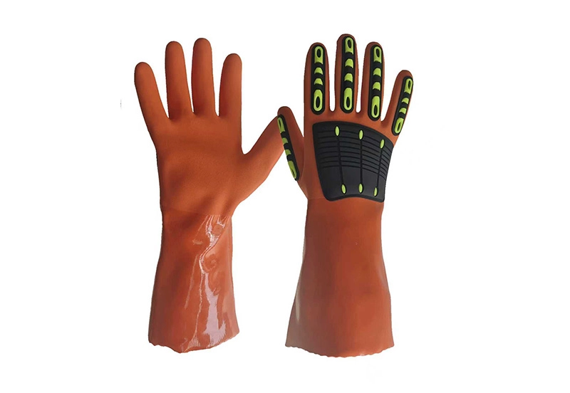 CHEM002P Long Cuff Chemical Resistant Gloves